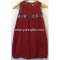 Red Baby girl Christmas Holiday dress